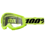 100% MX Brille Strata 2 - NEON YEL CLR