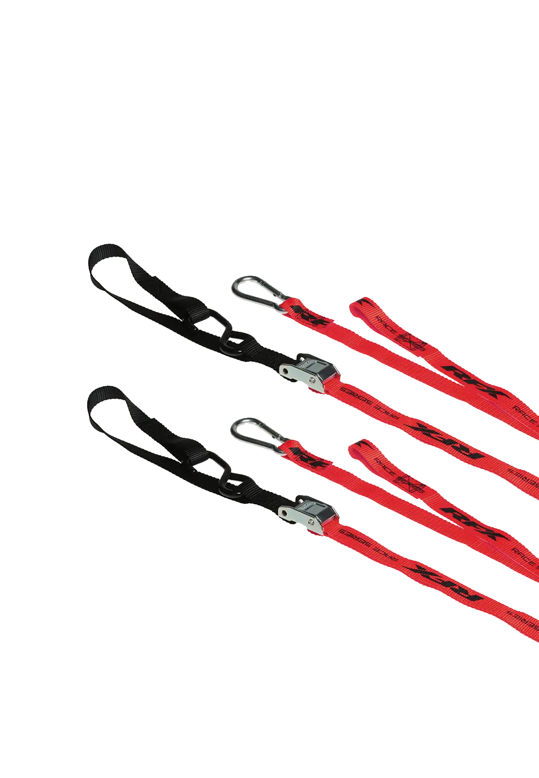 RFX Race Spanngurte mit extra Schlaufe und Karabinerhaken - Farbe wählbar