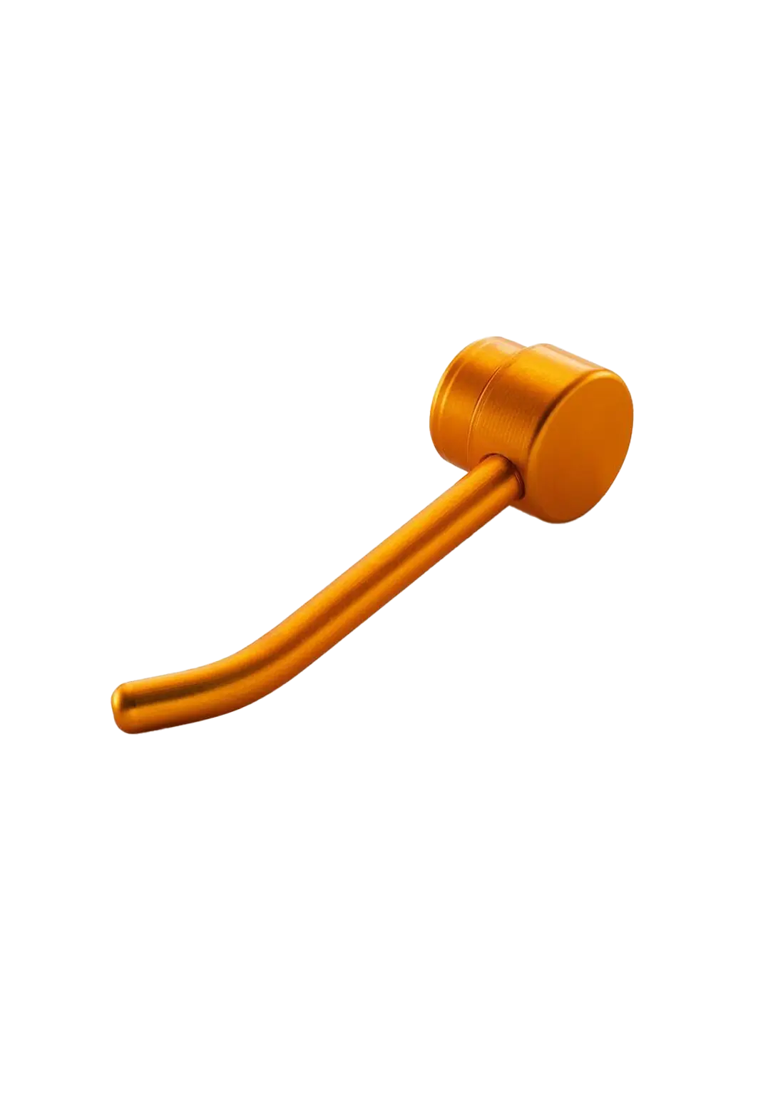 Steckachseneinsatz orange eloxiert - Vorderachse 22 mm
