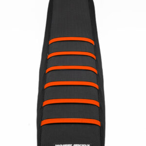 Wheeliekidz Sitzbankbezug Schwarz/Orange KTM EXC 2024-25 / SX 2023-25