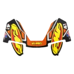 FMF Auspuffaufkleber 4.1 orange
