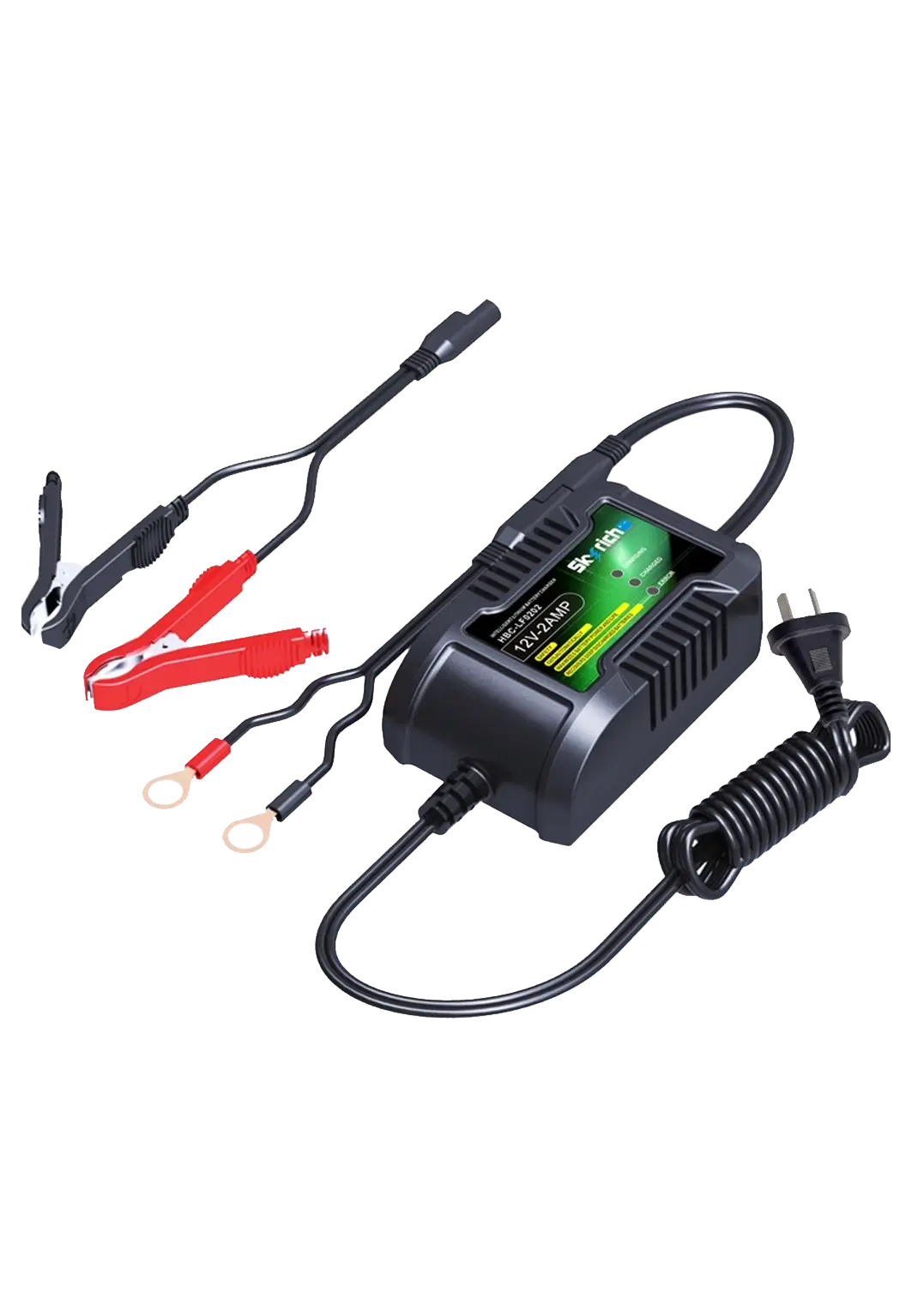 SKYRICH Batterie-Ladegerät 12V 2AH - Säure & Lithium