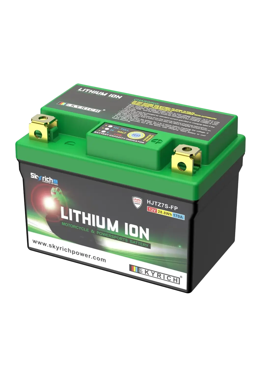 SKYRICH HJTZ7S Lithium Ionen Batterie (KTM EXC/SX & Co.)
