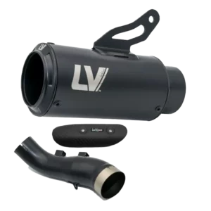 LeoVince LV CORSA S FULL BLACK Edelstahl Endschalldämpfer Kawasaki Z 900 (A2) 2018-2026 E4/E5/E5+