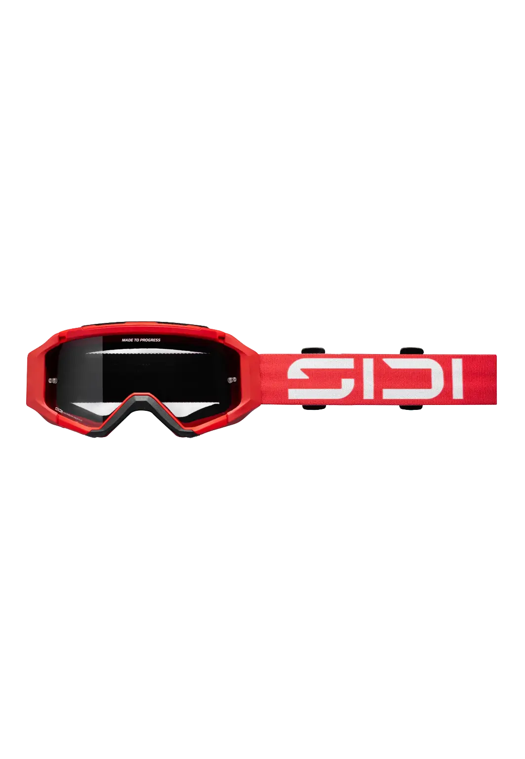 SIDI MX Brille Gravix - Rot-Schwarz